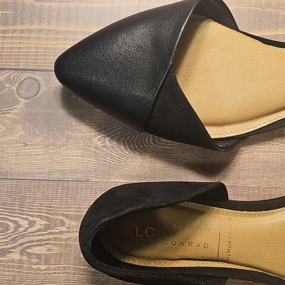 LC Lauren Conrad Women's Black Flats - Picture 4 of 8